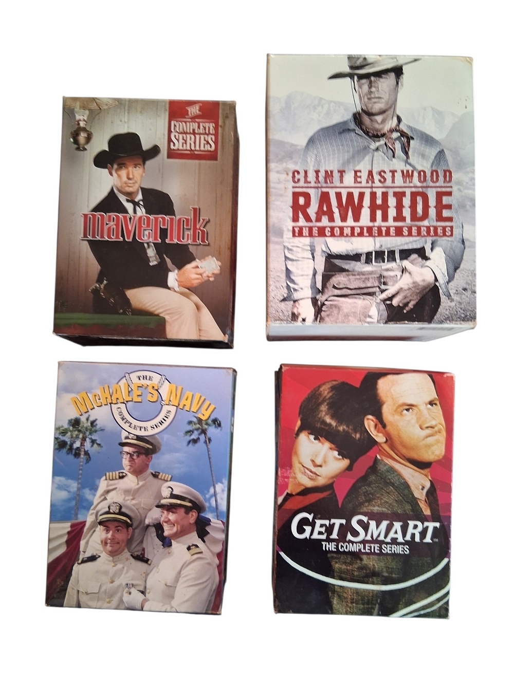 Vintage Dvd Collection/Get Smart/Client Eastwood/Maverick/McHales Navy